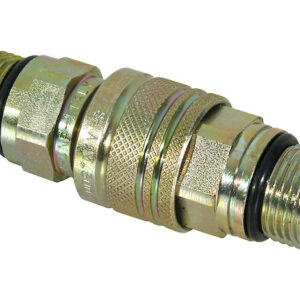SAM 1304027 Male/Female Coupler Complete 3/4-16 valve Block Side