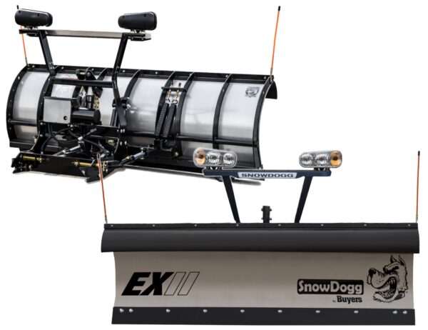 SnowDogg 8'6" EX85II Straight Blade Snow Plow - Image 2