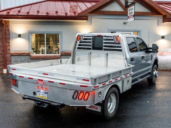 Zimmerman 97"x102" Aluminum Flat Bed - Fits Dual Wheel Long Bed - Image 9