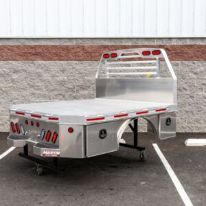 Martin 84"x88" SB Skirted Flat Bed - Fits Single Wheel Short Beds