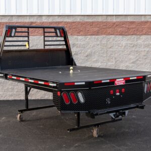 Zimmerman 84"x102" Steel Flat Bed - Fits Single Wheel Long Beds