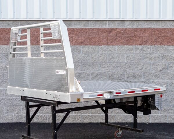 Zimmerman 84"x84" Aluminum Flat Bed - Fits Ford 2017 & Newer Single Wheel Short Bed - Image 3