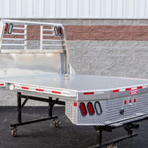 Zimmerman 84"x84" Aluminum Flat Bed - Fits Single Wheel Short Bed