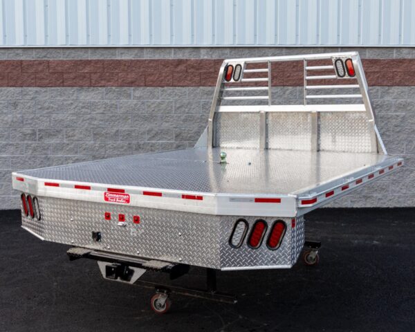Zimmerman 97"x114" Aluminum Flat Bed - 60" CA Cab & Chassis - Dual Wheel - Image 2