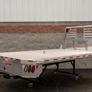 Zimmerman 97"x136" Aluminum Flat Bed - fits Dual Wheel 84" CA Cab and Chassis