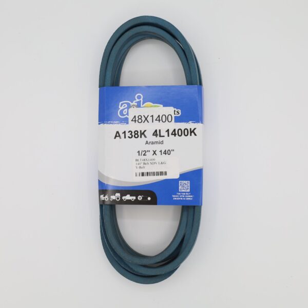 1/2" x 140" Wrapped V-Belt
