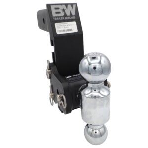 B&W Trailer Hitch – 7" Drop, 2-Balls (2" & 2 5/16") for 2.5" Receiver Hitch
