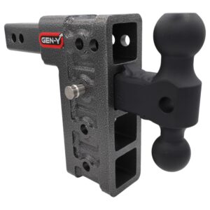 7.5" Drop Gen-Y Hitch -  2" & 2 5/16" ball – Fits 2" Receivers – Heavy Duty Construction
