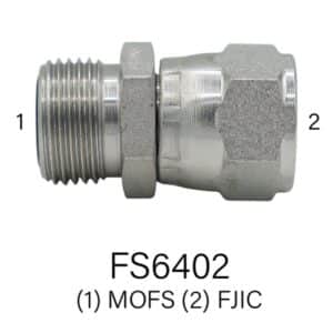 Series FS6402 Hydraulic MOFS to MJIC, Sizes #4 - #16