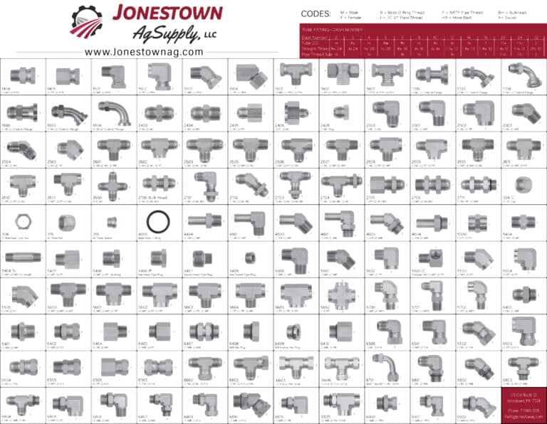 Hydraulic Tee, Series 6803, MJ to MJ to MB, Sizes 4 20
