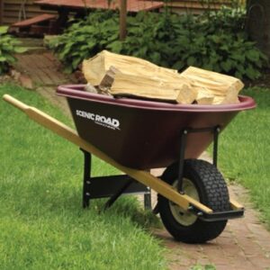 Scenic Road Wheelbarrows – High Capacity & Durable for Heavy-Duty Use
