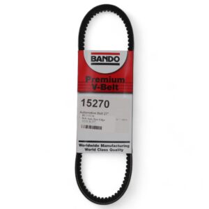 Automotive 15 Series Open-Faced Cogged V-Belt – 15/32" x 27"