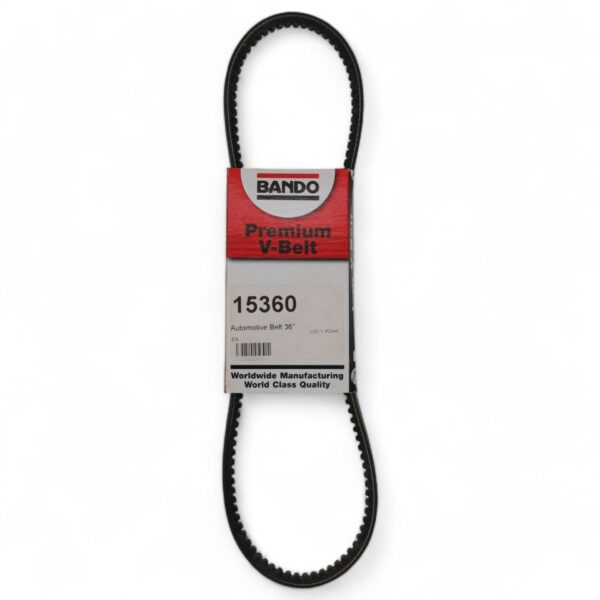 Automotive 15 Series Open-Faced Cogged V-Belt – 15/32" x 36"