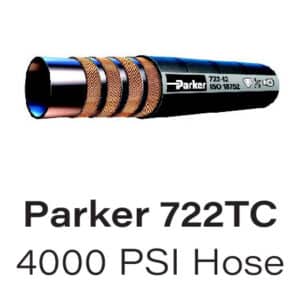 Parker Series 722 Hydraulic Hose – 4,000 PSI Constant Working Pressure