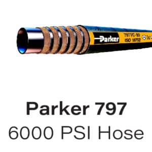 Parker Series 797 Hydraulic Hose – 6,000 PSI Constant Working Pressure