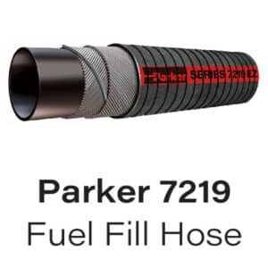 Parker Series 7219 Multipurpose Oil Resistant Suction Hose - For Oil and Fuel Transfer