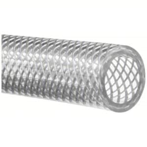 Polyester Braid Reinforced Clear PVC Tubing