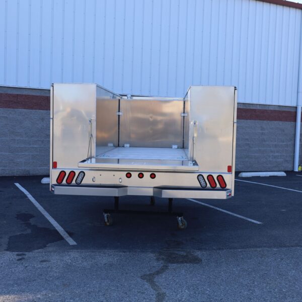 High Side Aluminum Service Body 98" x 110" - Fits Dual Wheel 60" CA Cab & Chassis - Image 6