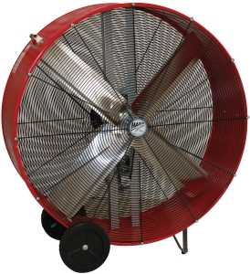 42" Belt Drive Barrel  Fan, 2 speed