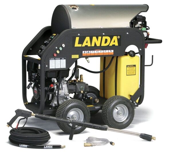 Landa 4-35324E/B Gas-powered, Diesel / Oil Heated Pressure Washer
