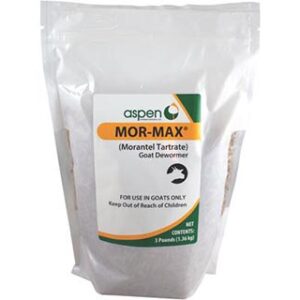 MOR-MAX® (Morantel Tartrate) Goat Dewormer Pellets 3 LB