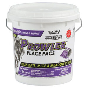 Prowler Place Packs, Mice Bait, 4 lb