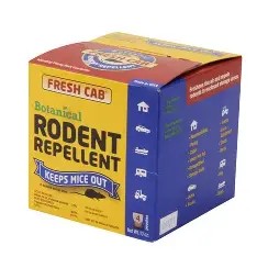 FRESH CAB Rodent Repellent, 4 pouches