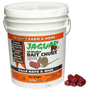 JAGUAR Bait Chunx, Rodenticide, 18 lb