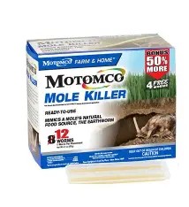 Motomco Mole Killer Earthworms 12pc