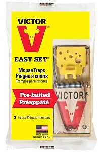 VICTOR Easy Set Mouse Trap 2 pk