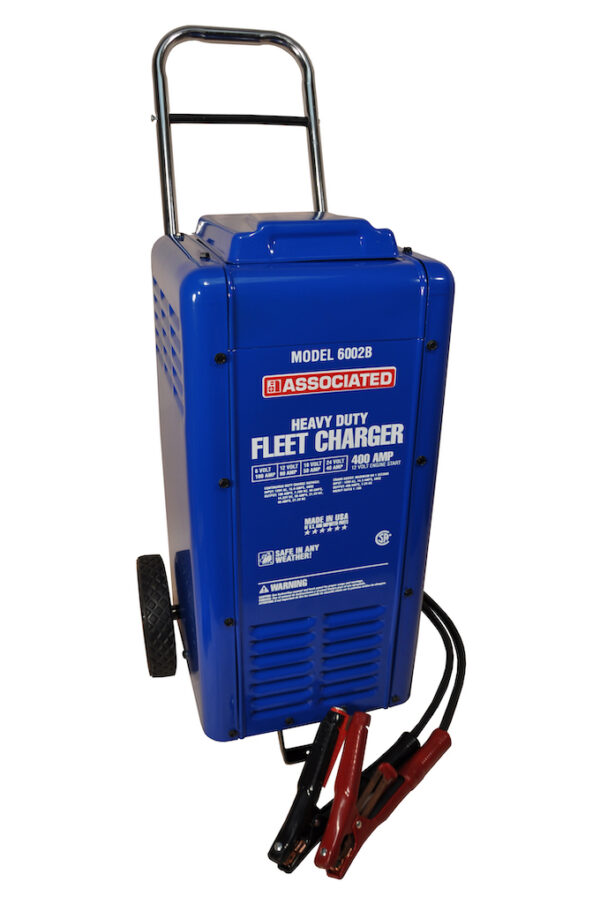 Associated Manual 6/12/18/24 Volt Manual HD Wheeled Battery Charger
