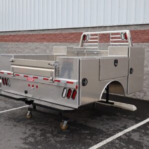 Zimmerman 94"x102" Advantage Service Body - Fits dual wheel long beds (Ford 2017 and newer)