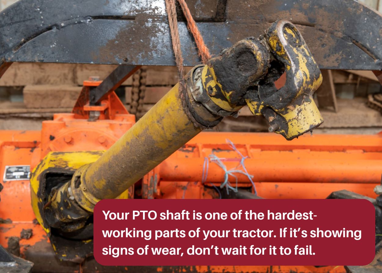 How to Tell Your PTO Shaft Is Bad Your PTO shaft is one of the hardest-working parts of your tractor. If it’s showing signs of wear, don’t wait for it to fail.