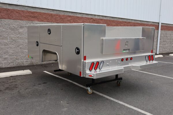 Martin 98"x110" Standard Service Body - Fits Dual Wheel 60" CA Cab & Chassis