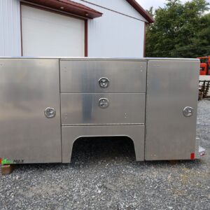 Martin 98"x100" High Side Aluminum Service Body - Fits Dual Wheel Long Beds