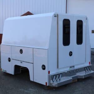 Martin 84"x100" Enclosed Service Body - Fits Single Wheel Long Bed