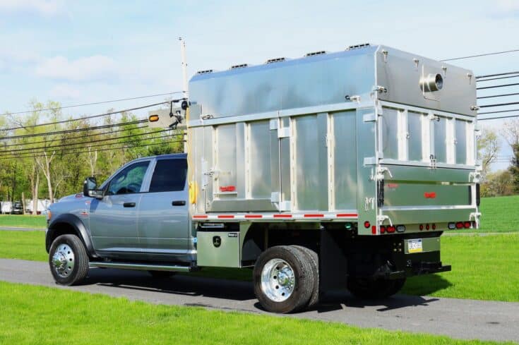 2024 Ram 3500 with a Martin Highlander Dump Bed
