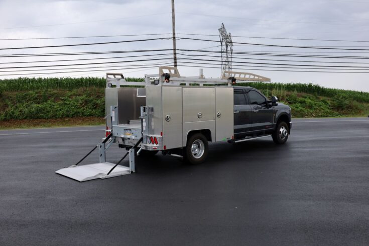 2026 Ford F350 with a Martin High Side Service Body