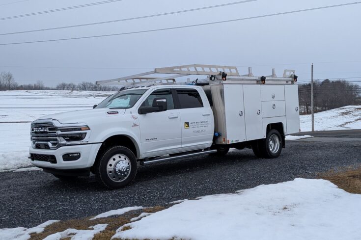 2026 Ram 4500 with a Martin High Side Service Body