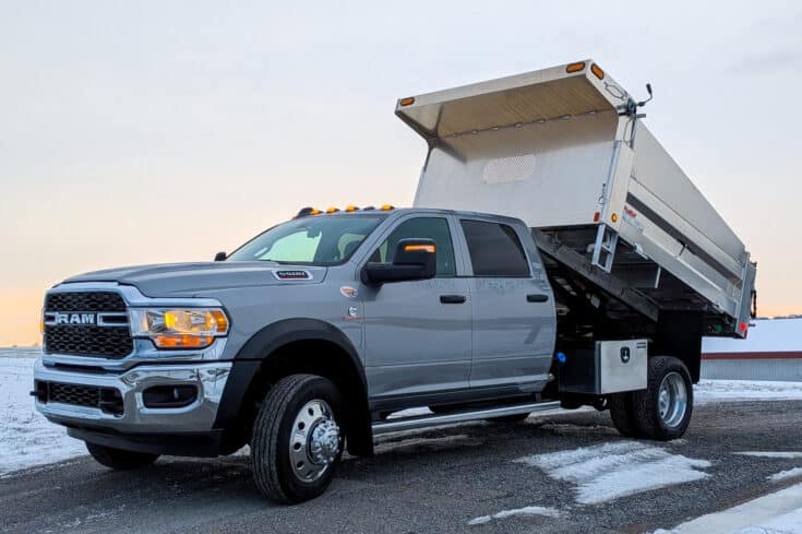 2026 Ram 5500 with a Martin Avalanche Dump Bed