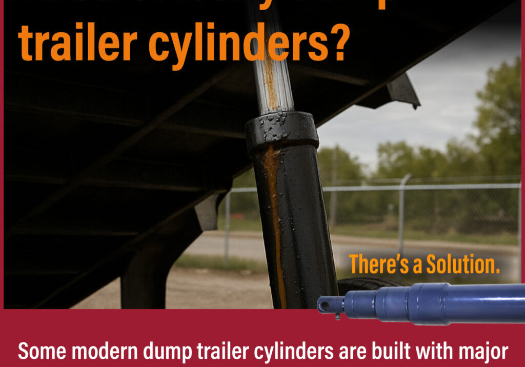 Dump cylinders for web